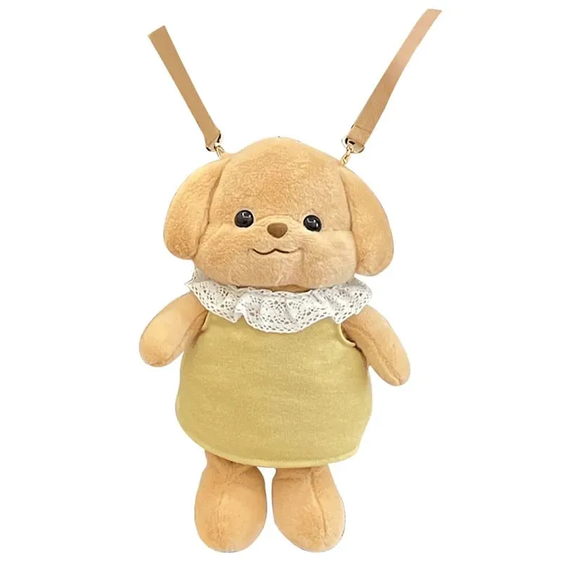 Cozy Teddy Crossbody Tote