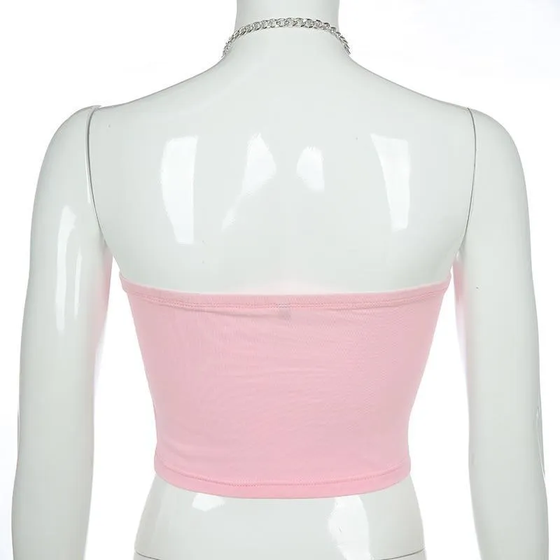 Cute & Psycho Halter Top