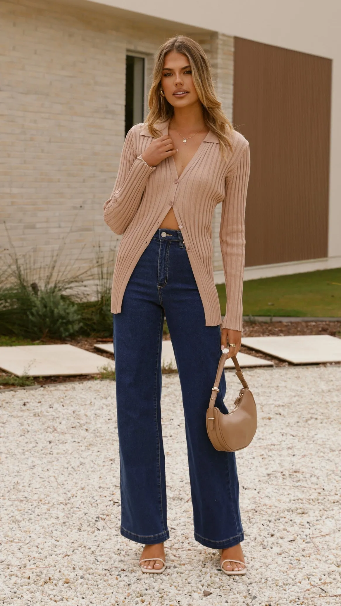 Darcy Knit Top - Mocha Billy J
