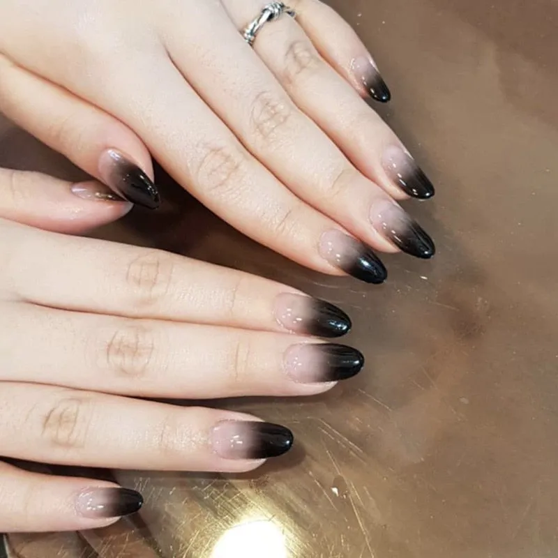 Dark Gothic Press On Nails