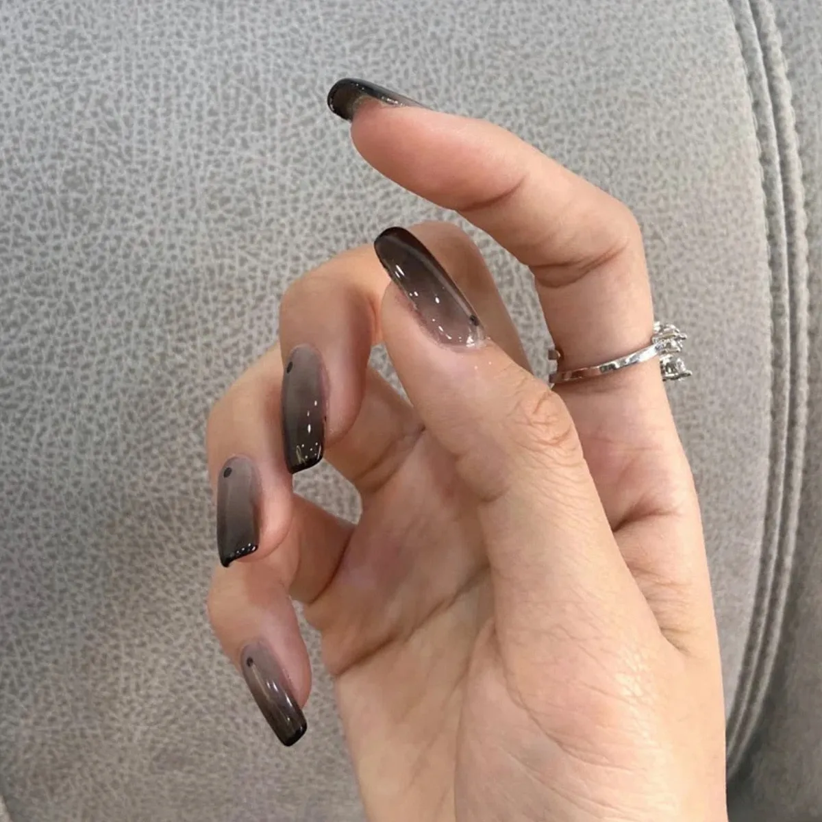 Dark Gothic Press On Nails