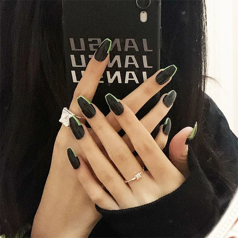Dark Gothic Press On Nails