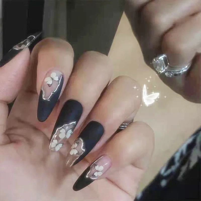 Dark Gothic Press On Nails