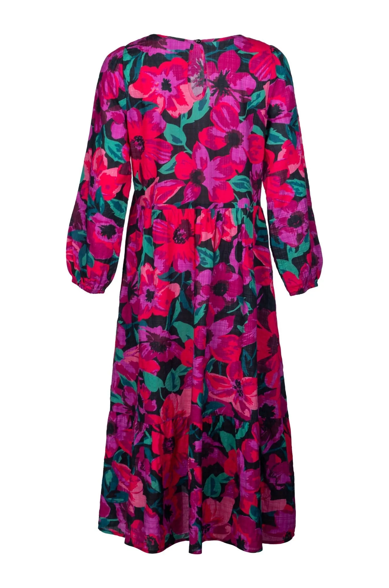 Dress | Navy Purple Flower | 6535B1