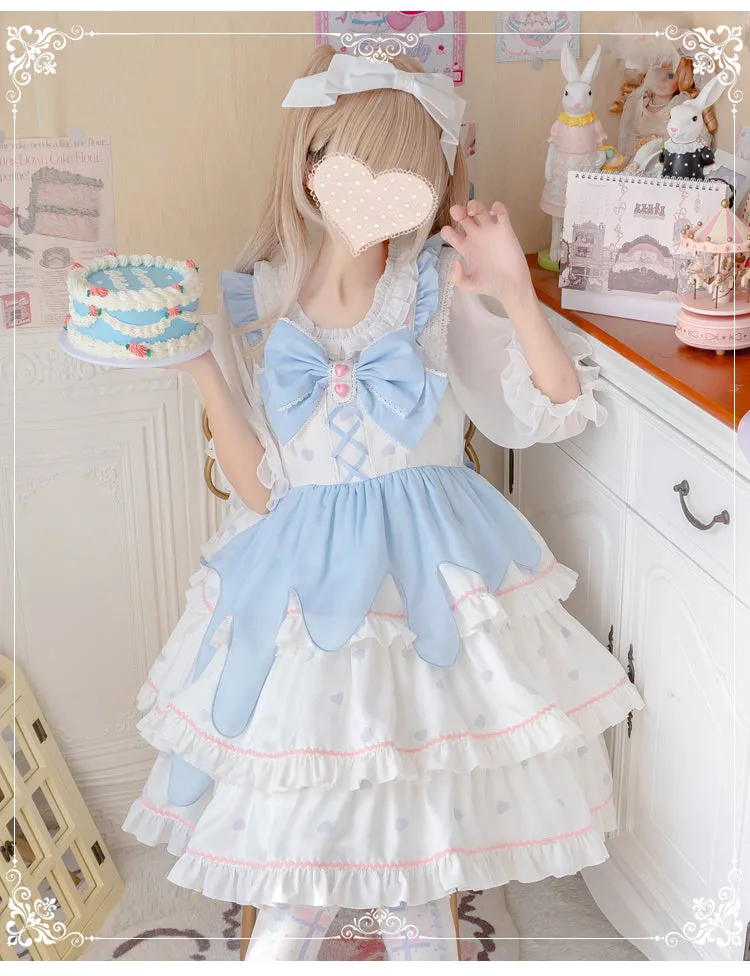 Drippy Polkadot Dress