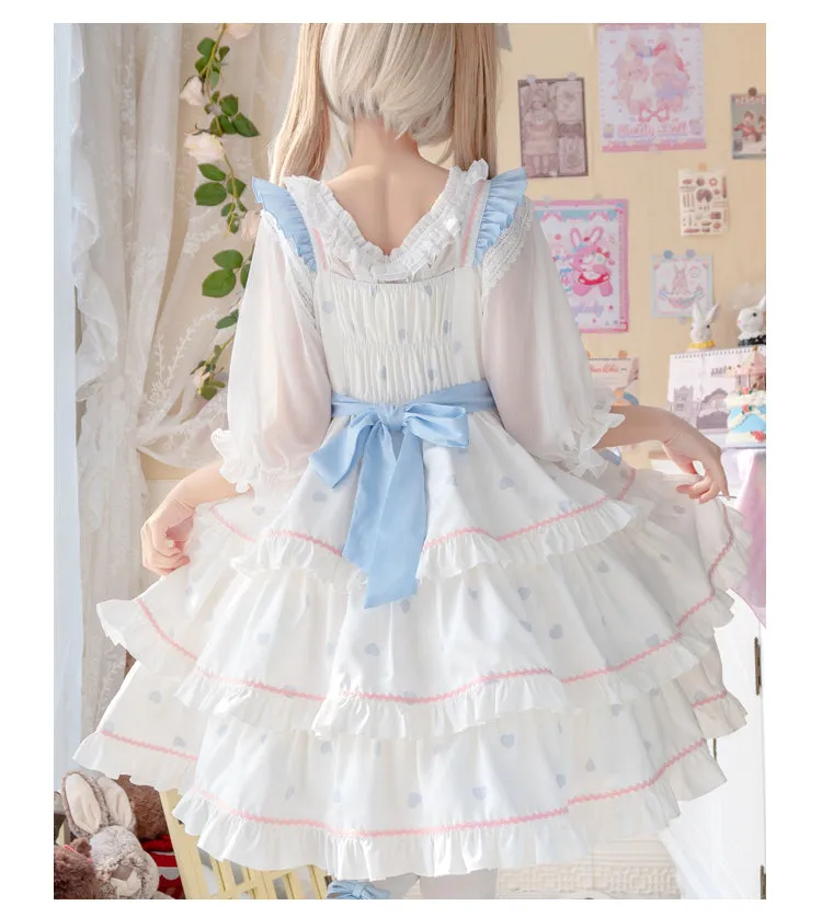 Drippy Polkadot Dress