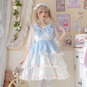 Drippy Polkadot Dress
