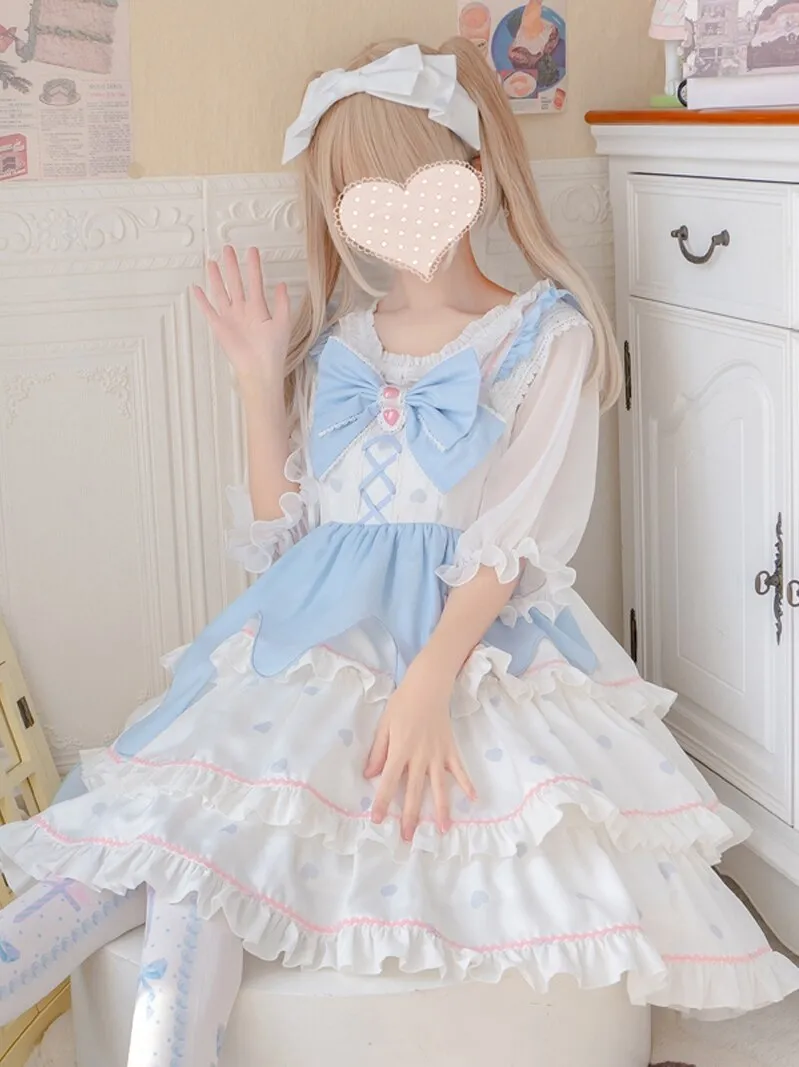 Drippy Polkadot Dress