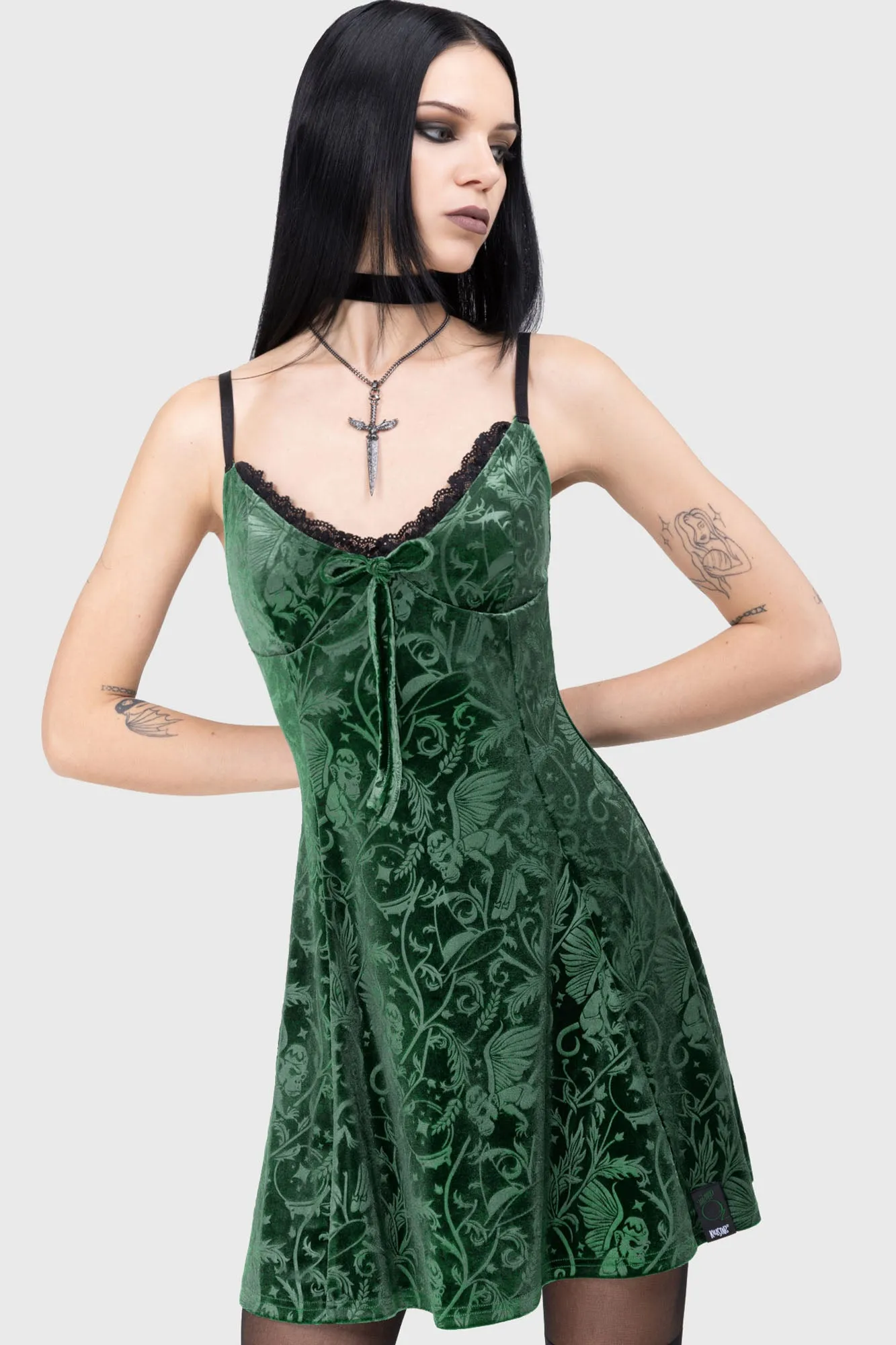 Emerald Envy Mini Dress
