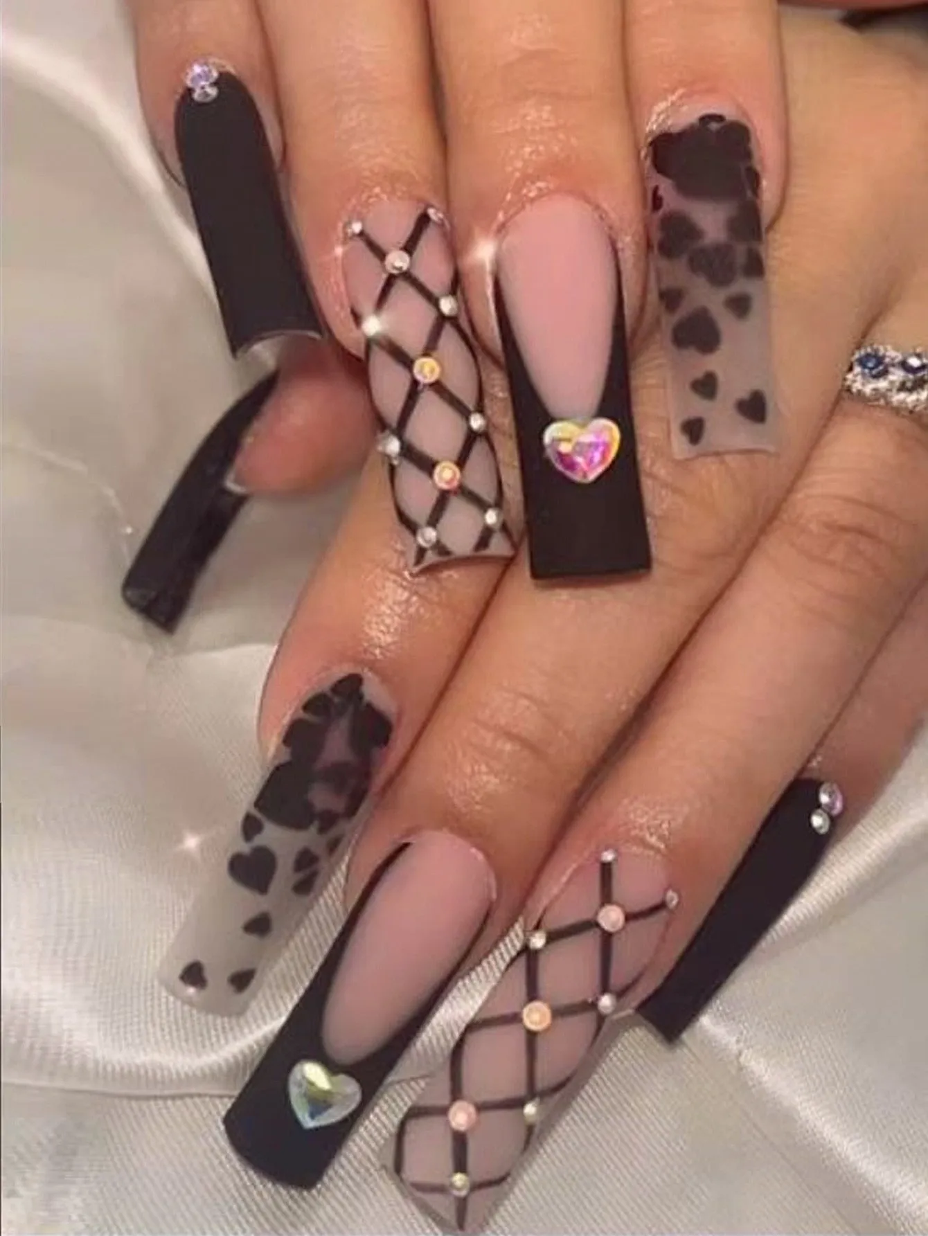 Extra Long Square Press On Nails