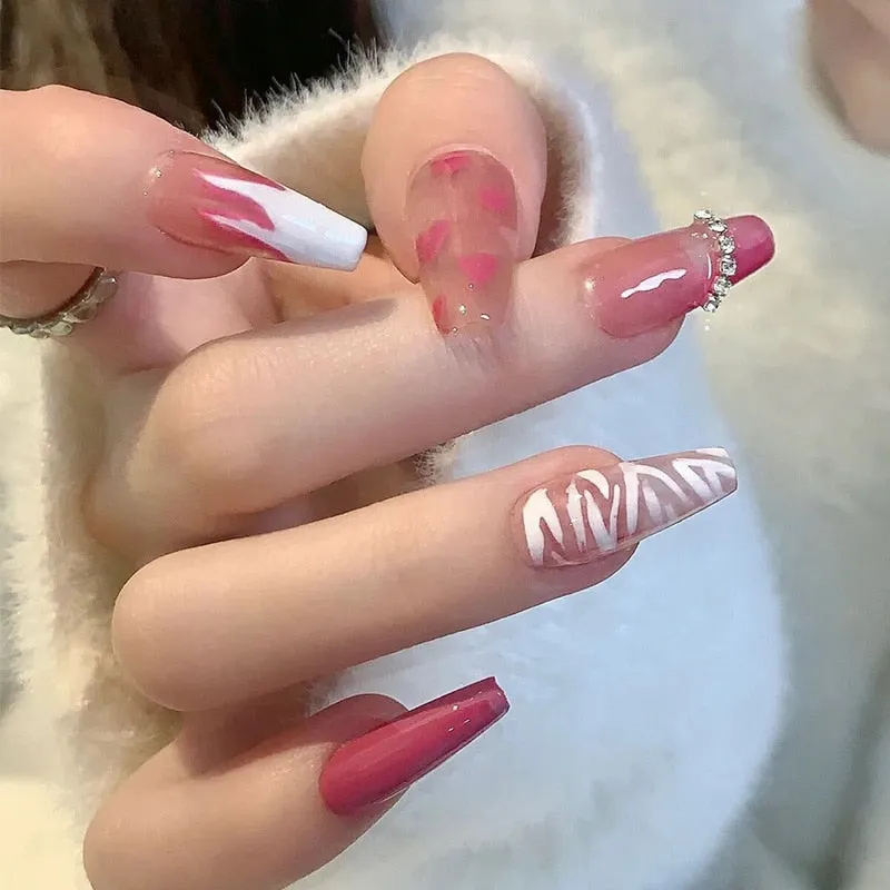 Extra Long Square Press On Nails