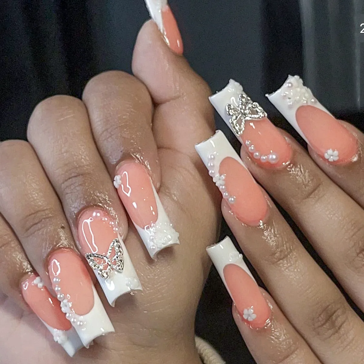 Extra Long Square Press On Nails