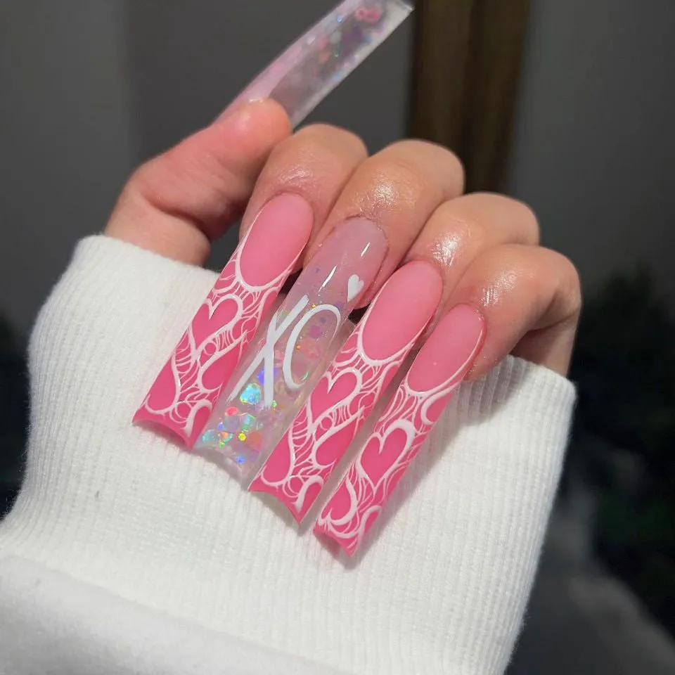 Extra Long Square Press On Nails
