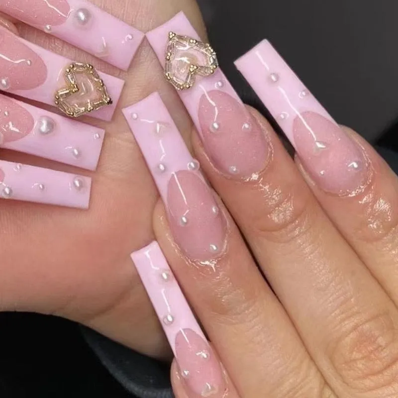 Extra Long Square Press On Nails