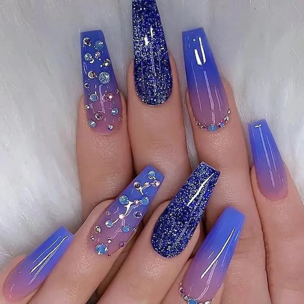 Extra Long Square Press On Nails