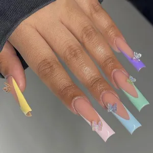 Extra Long Square Press On Nails