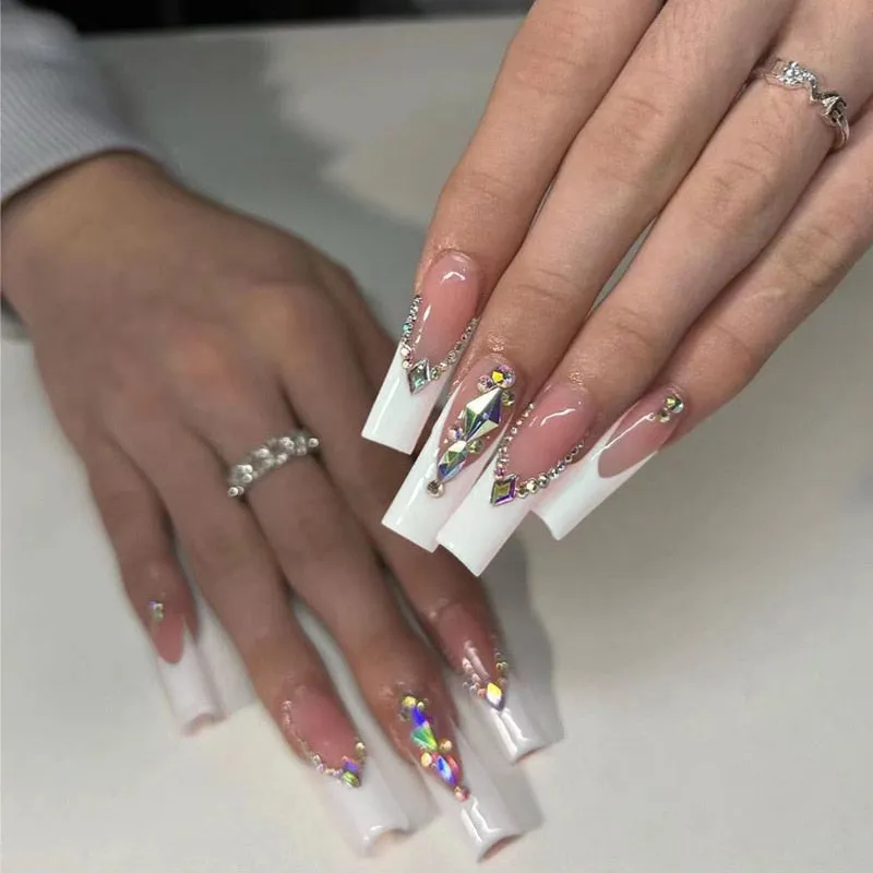 Extra Long Square Press On Nails
