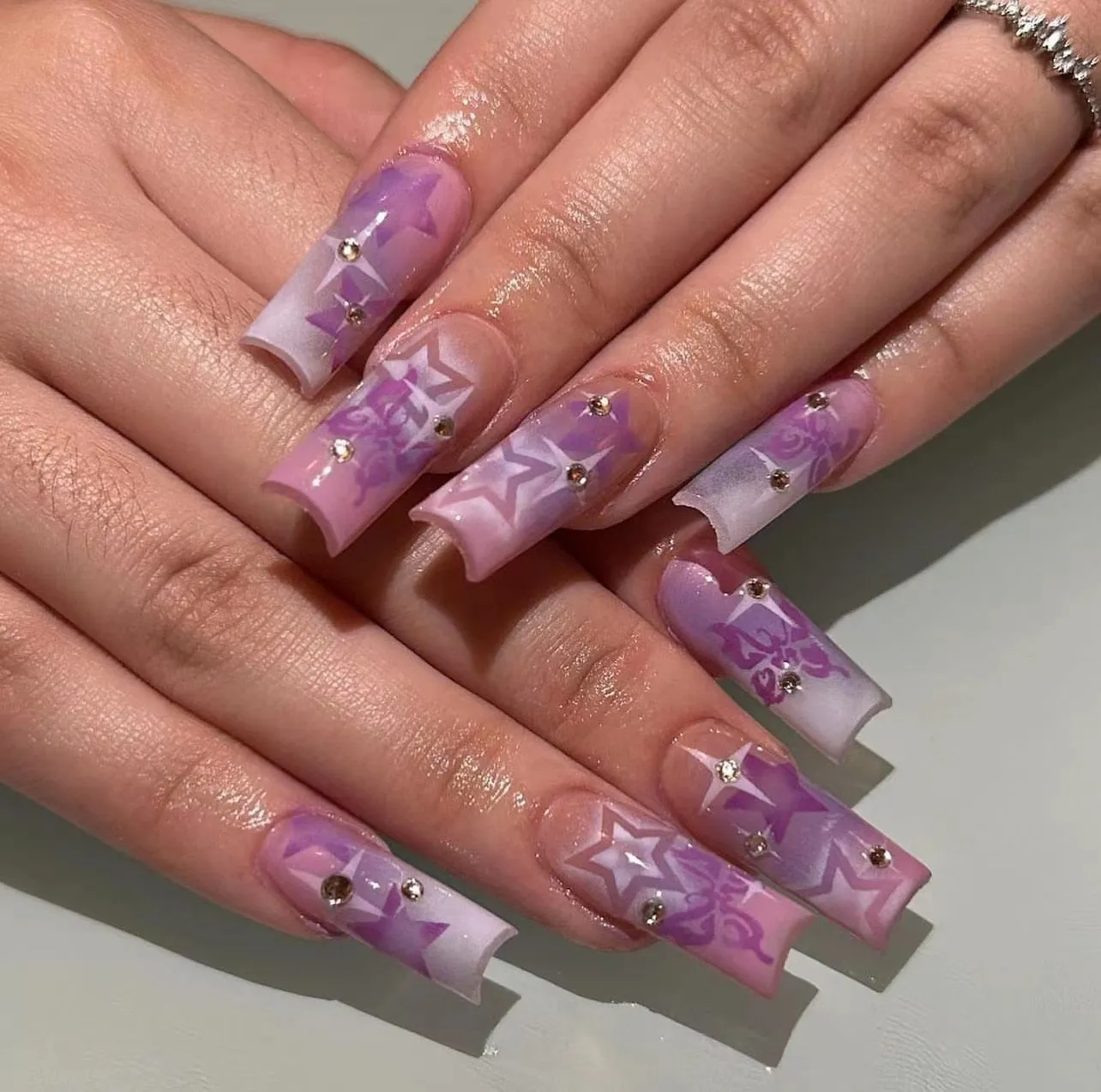 Extra Long Square Press On Nails