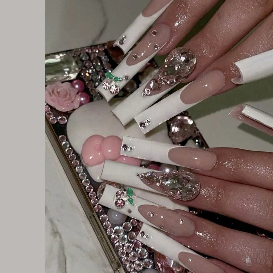 Extra Long Square Press On Nails