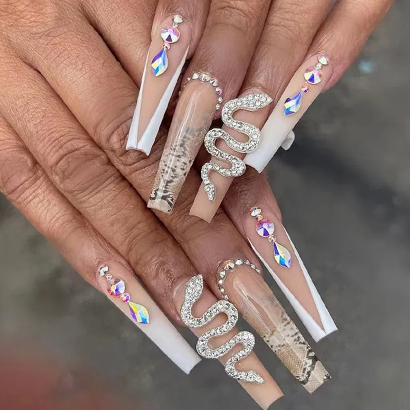 Extra Long Square Press On Nails