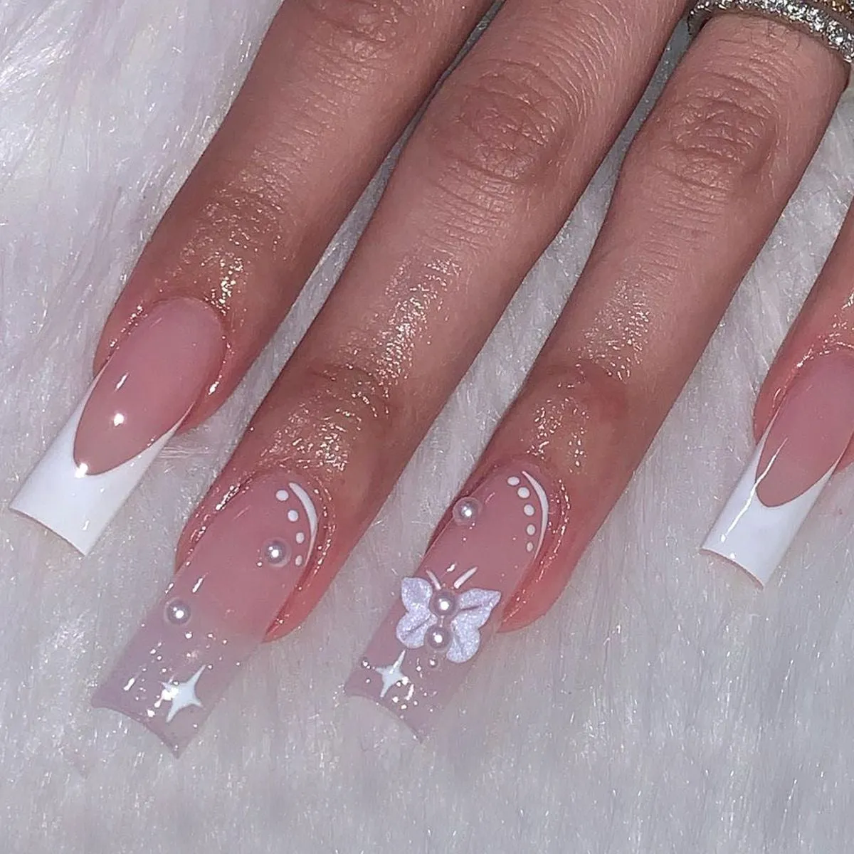 Extra Long Square Press On Nails