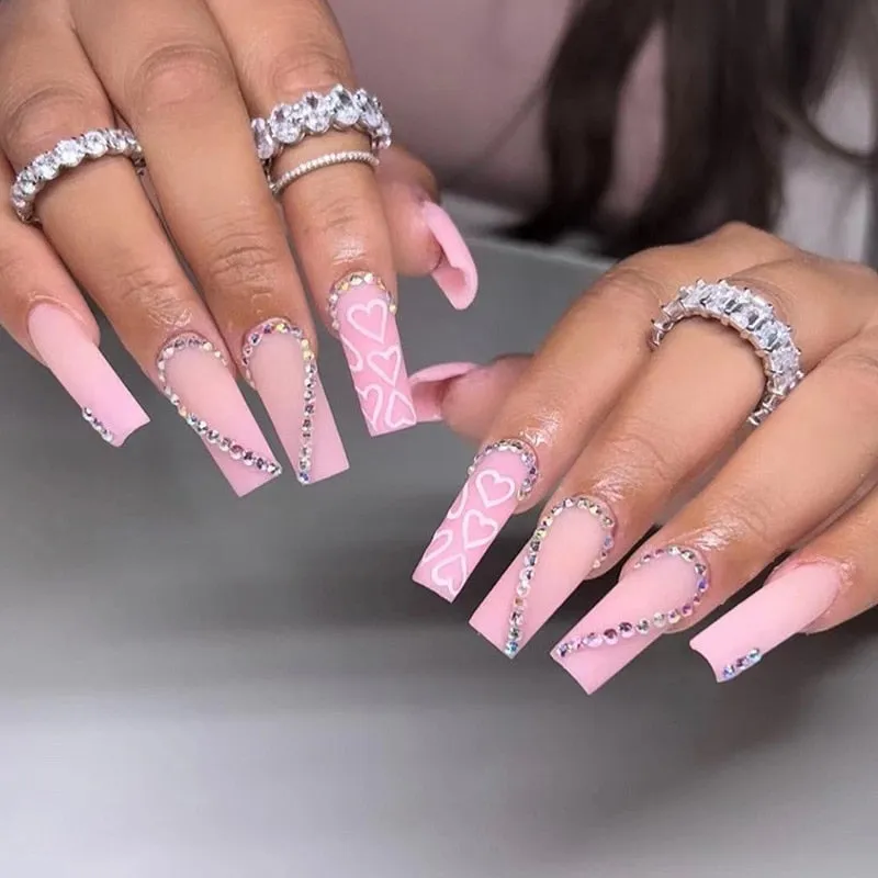 Extra Long Square Press On Nails