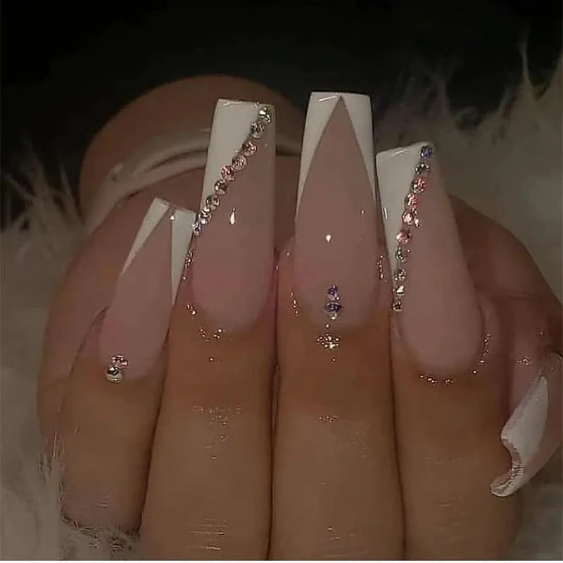 Extra Long Square Press On Nails