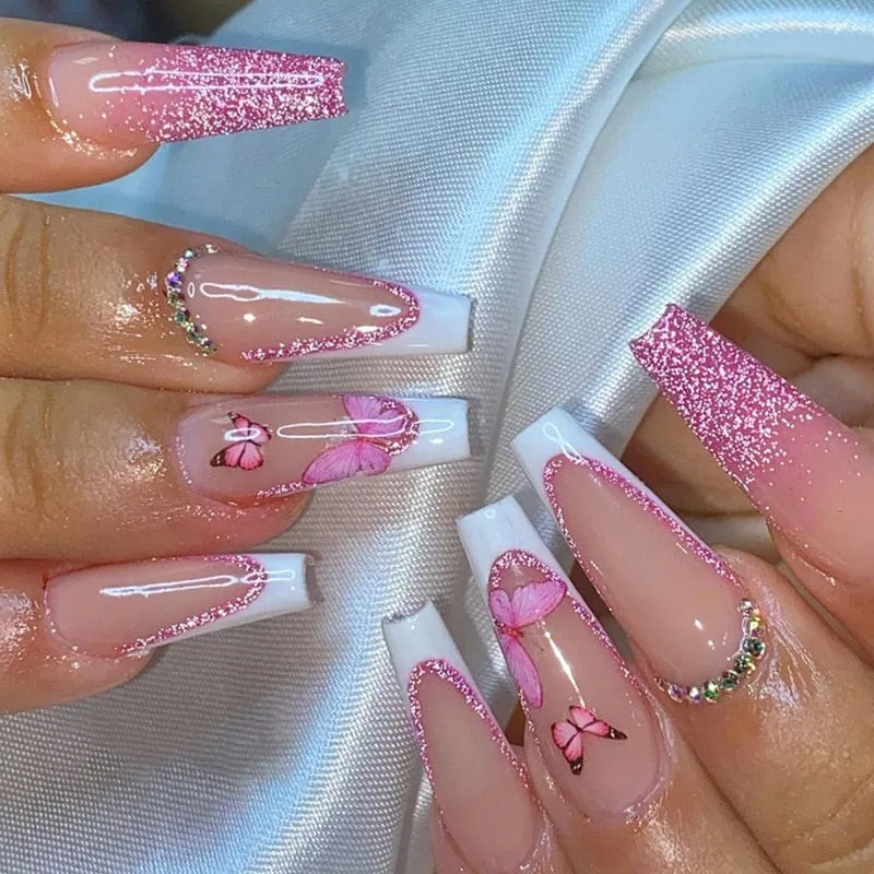 Extra Long Square Press On Nails