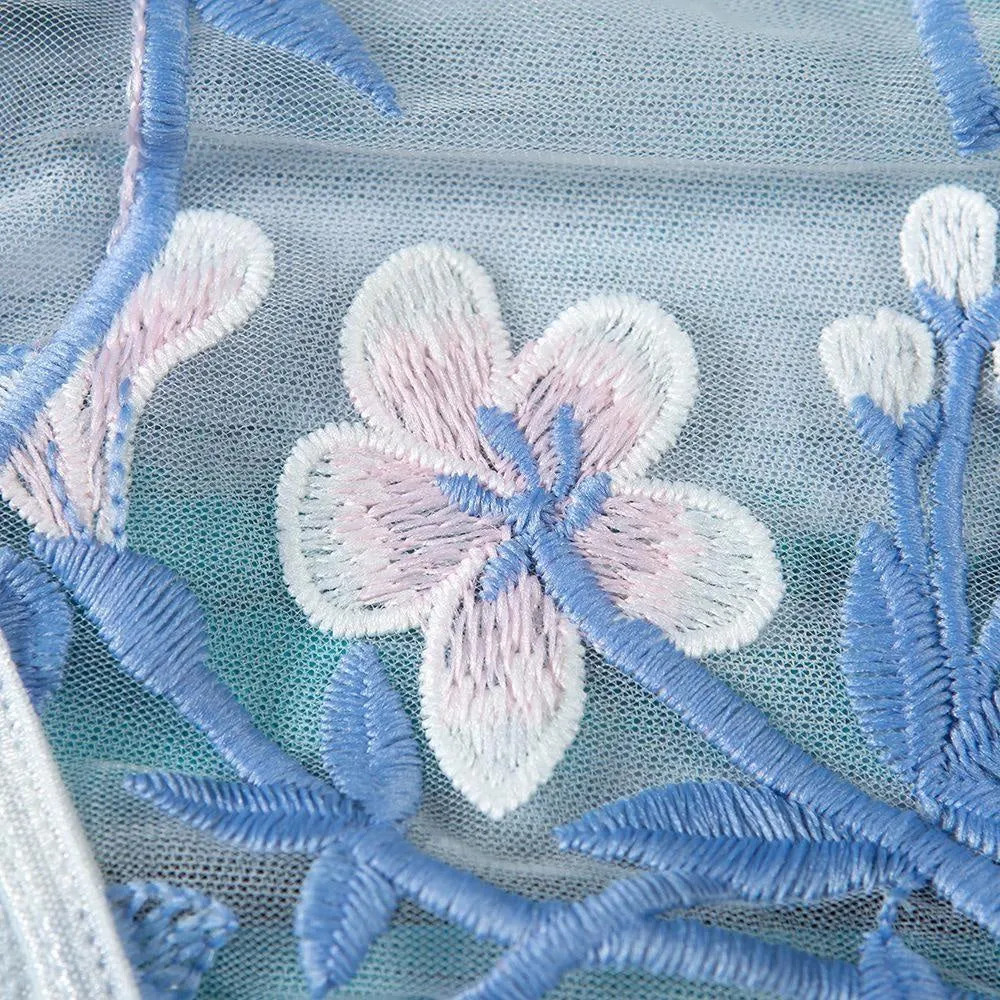 Floral Mesh Bodysuit
