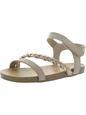 Foshan Girls Toddler Faux Leather Ankle Strap