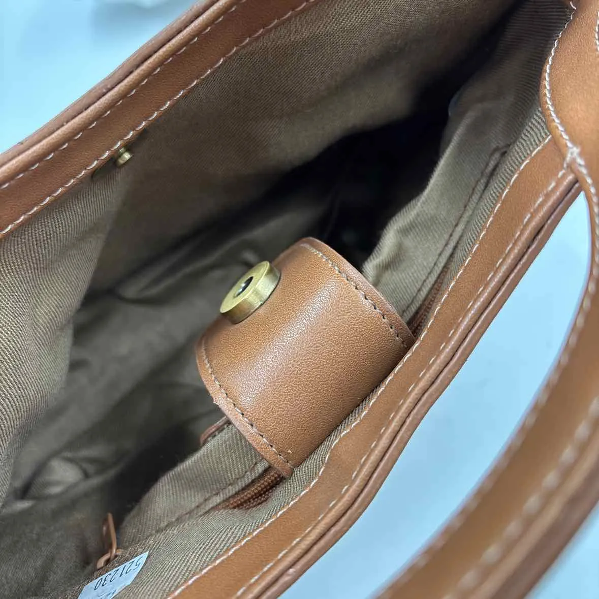 FOSSIL Blue & MultiColor Bird Print Purse w/Leather Trim & Crossbody