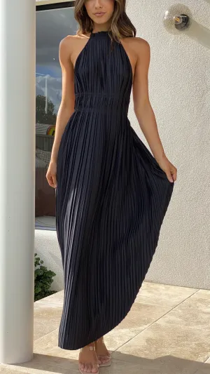 Frances Maxi Dress - Black Billy J