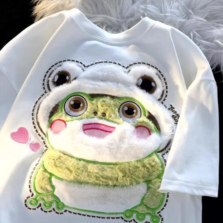 Froggy Love Fluffy Tee