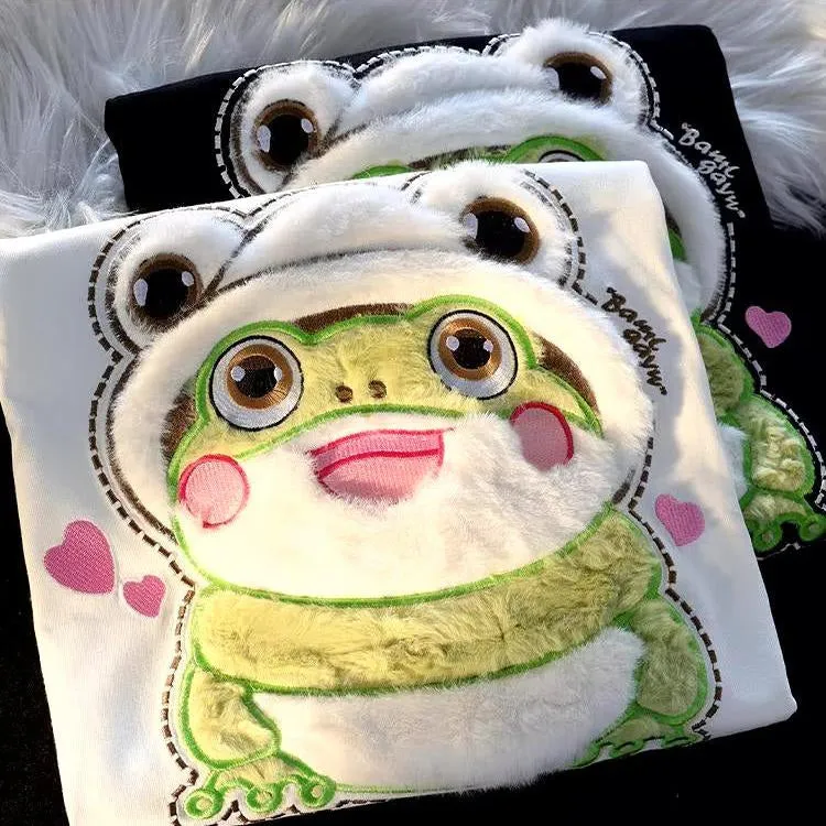 Froggy Love Fluffy Tee