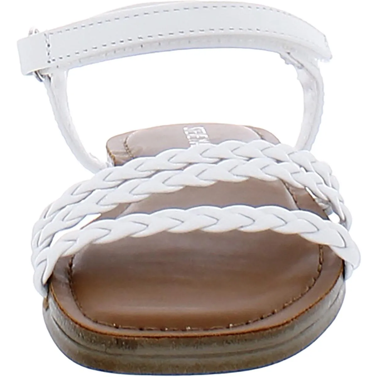 Georjia Girls Braided Leather Strappy Sandals
