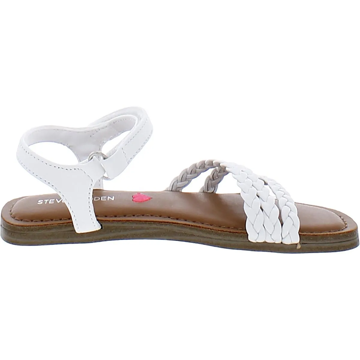 Georjia Girls Braided Leather Strappy Sandals