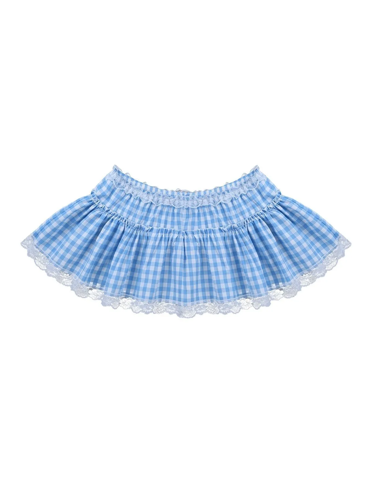 Gingham Micro Skirt