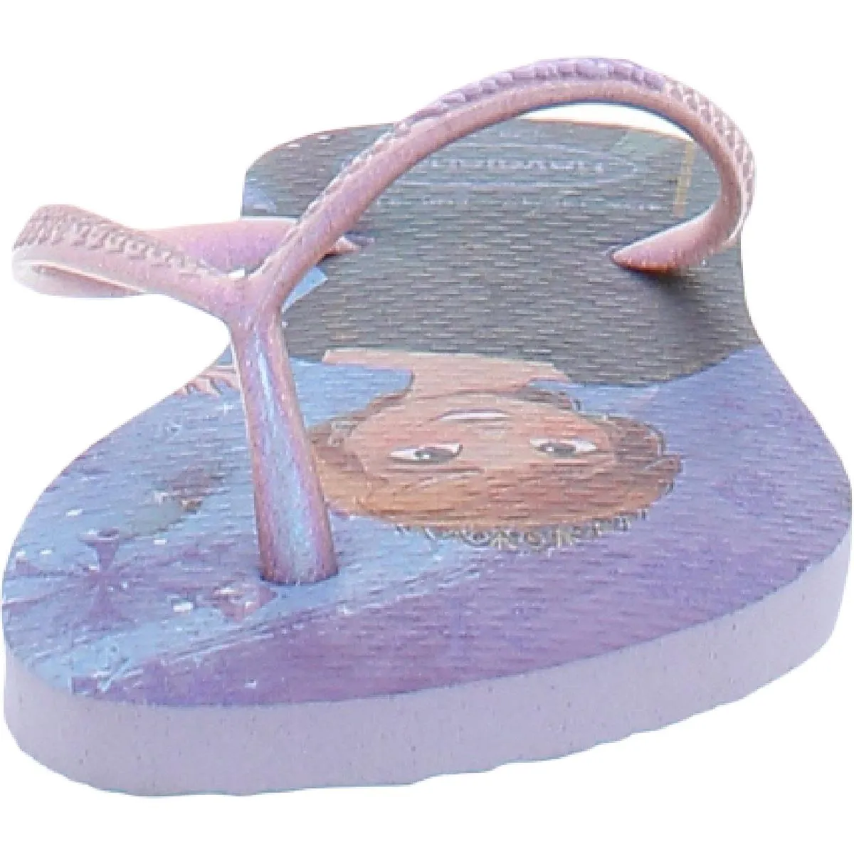 Girls Glitter Slip On Flip-Flops