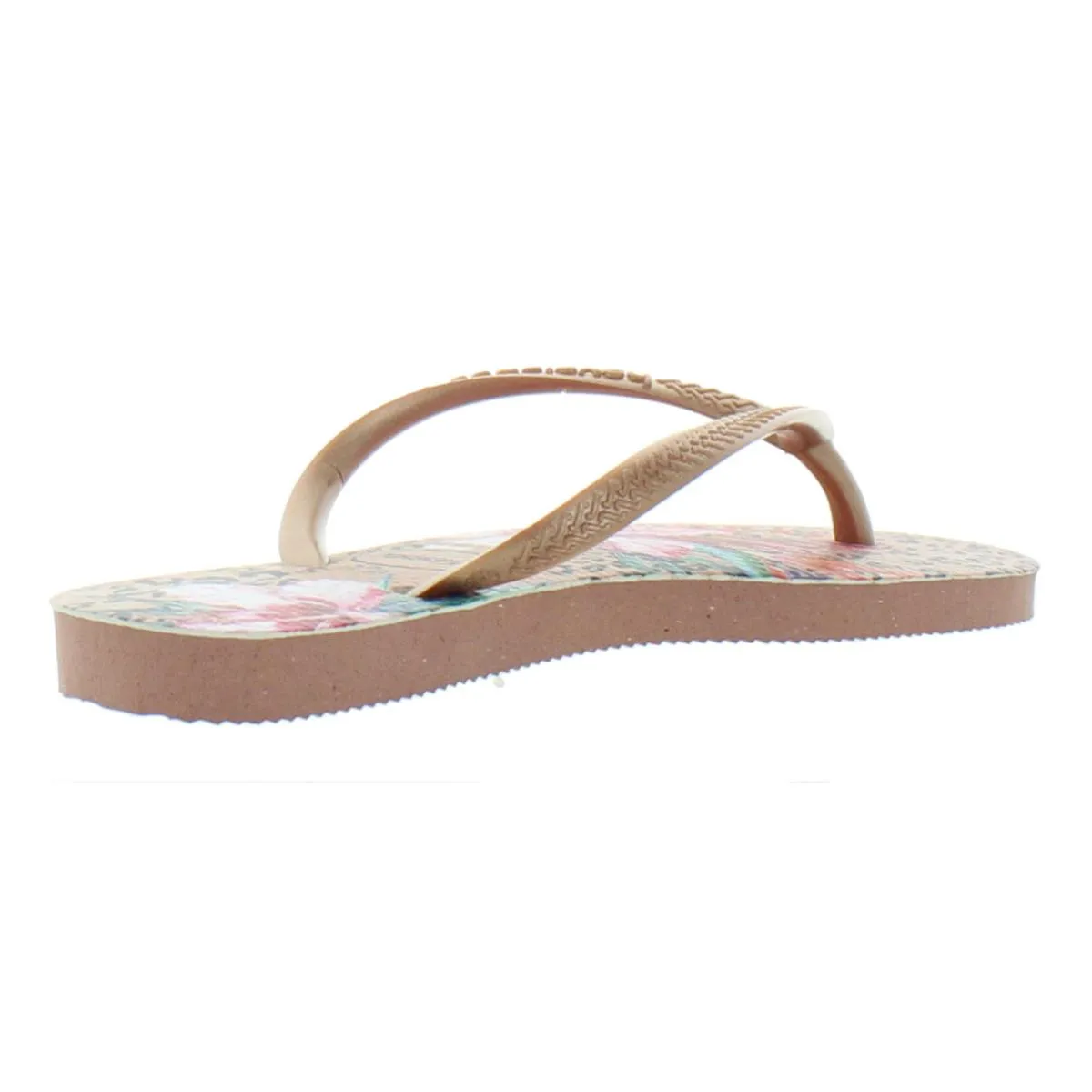 Girls Printed Slide Flip-Flops