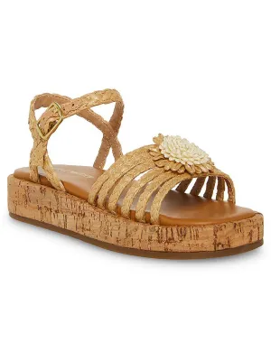 Gradyy Girls Braided Strappy Slingback Sandals