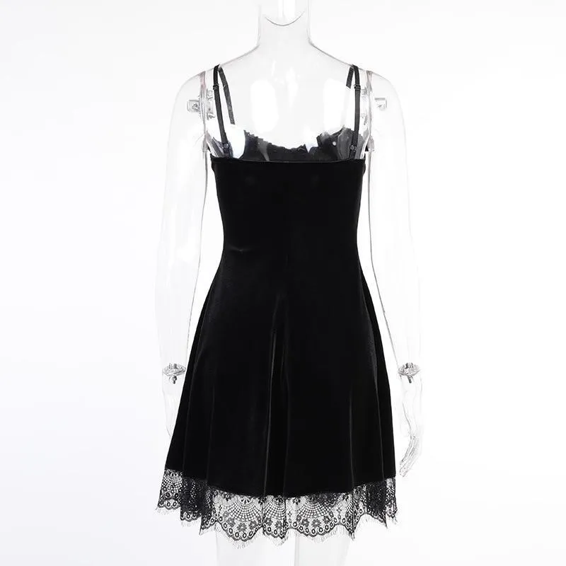 Halloween Velvet Dress