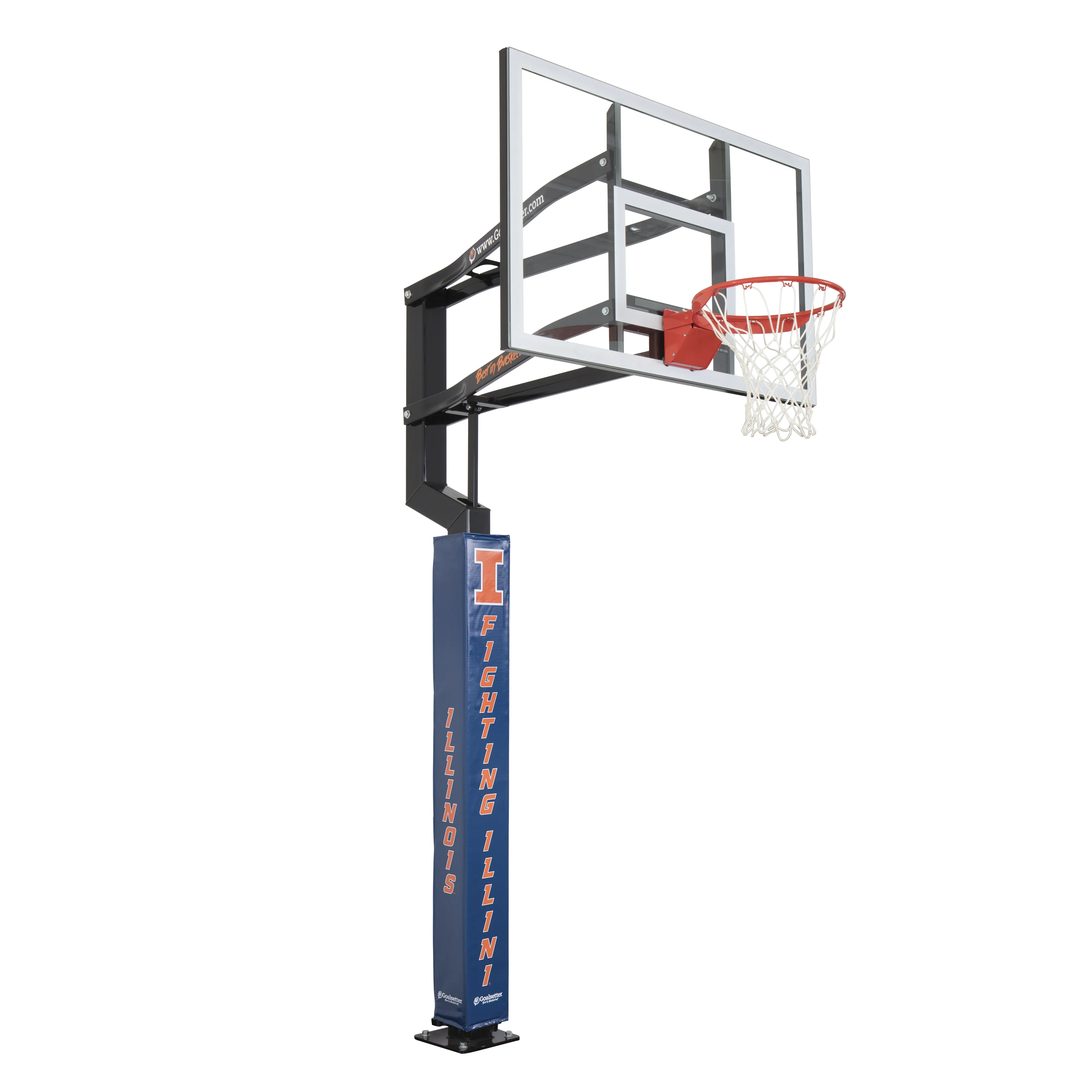 Illinois Illini Basketball Pole Pad Goalsetter