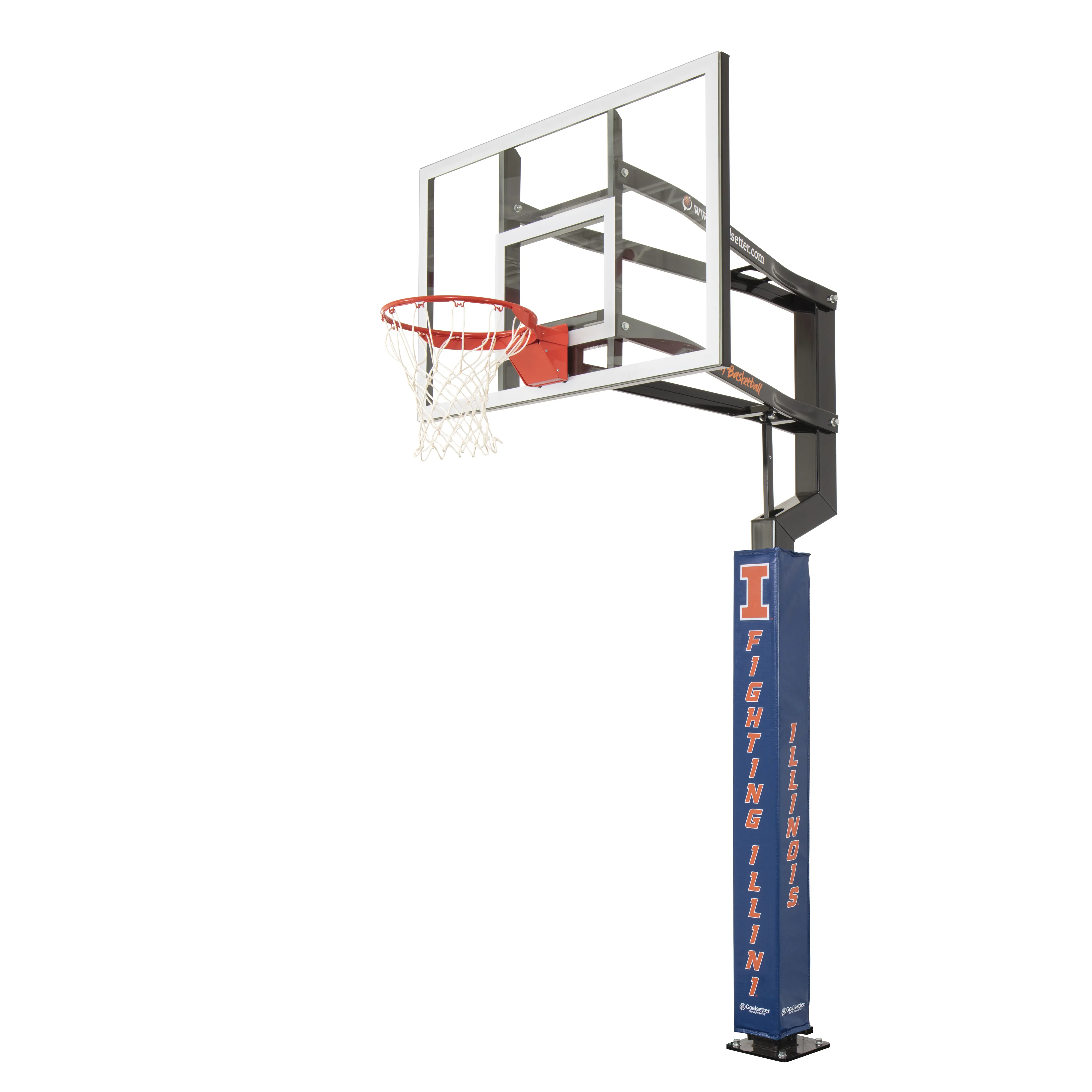 Illinois Illini Basketball Pole Pad Goalsetter