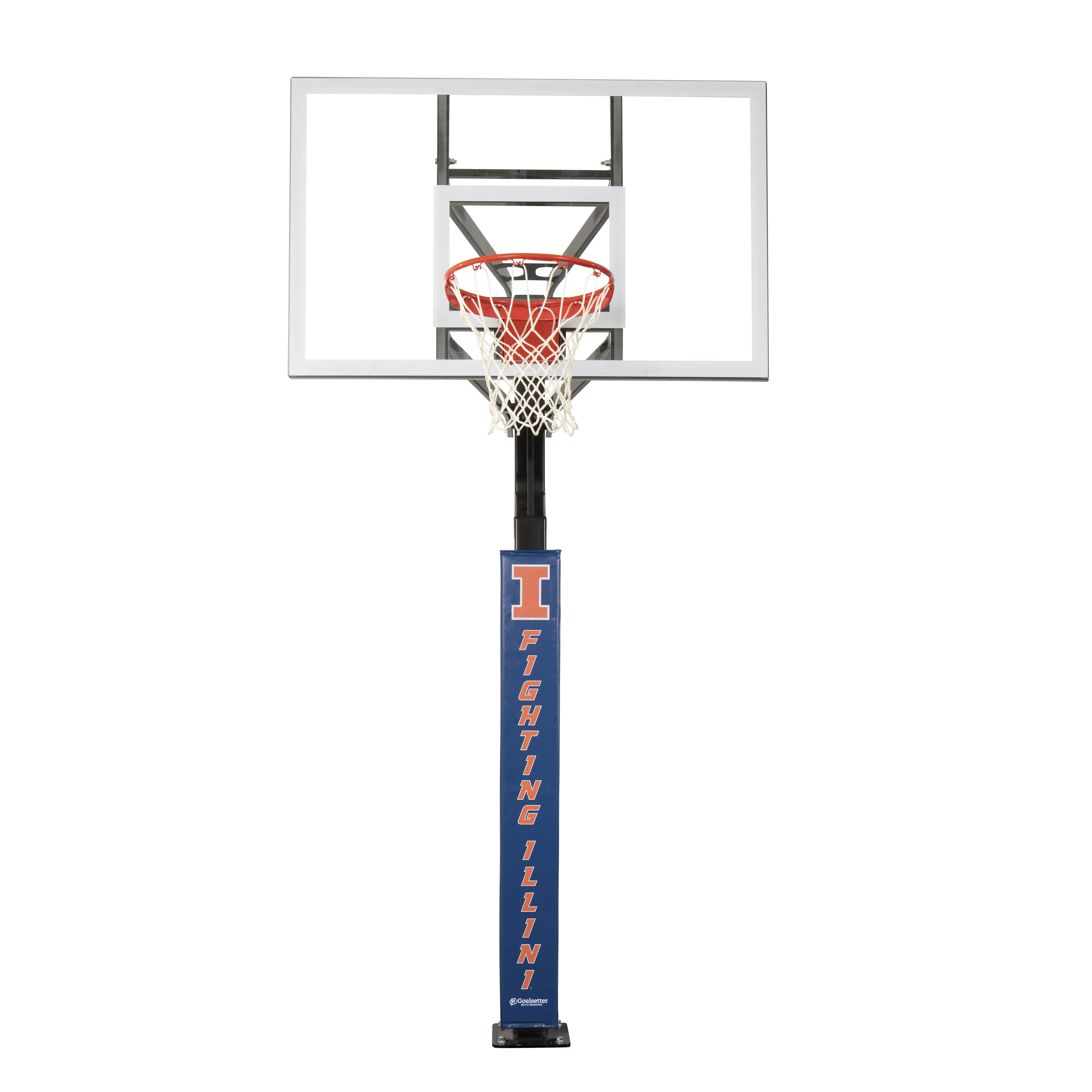 Illinois Illini Basketball Pole Pad Goalsetter