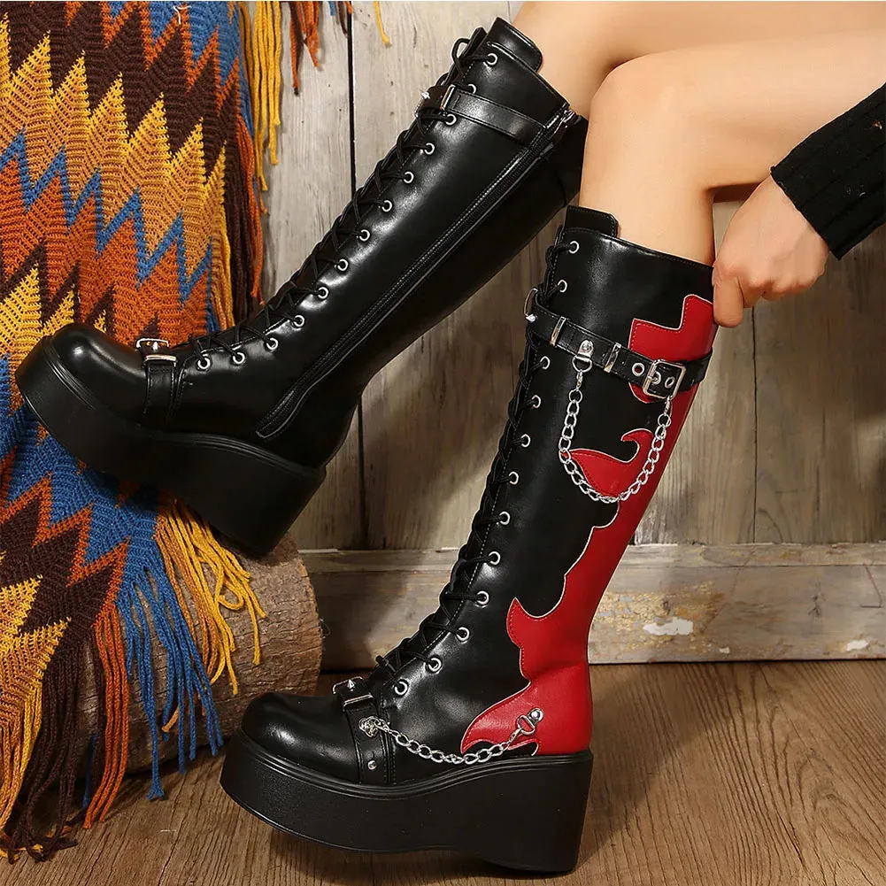 Inferno Platform Boots