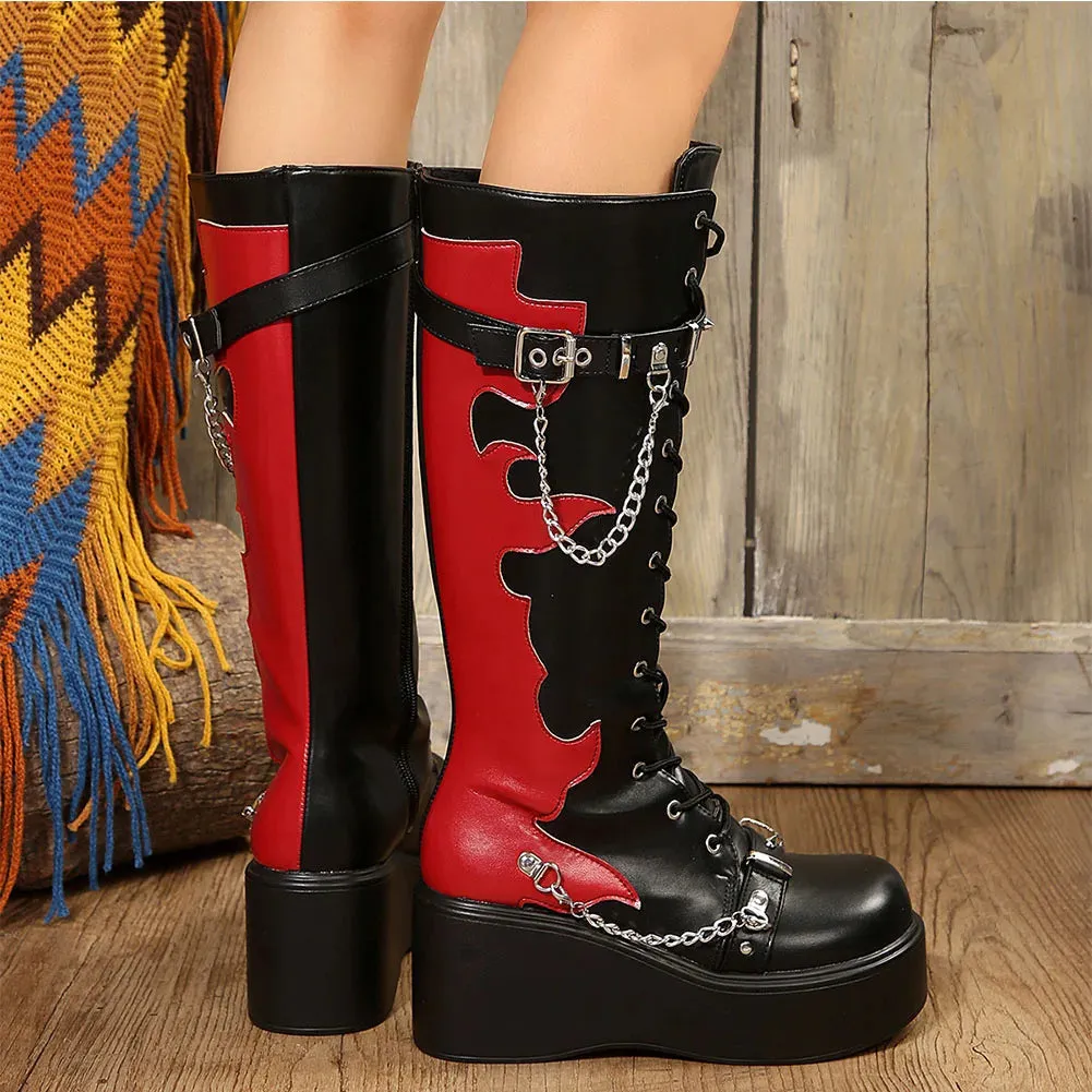 Inferno Platform Boots