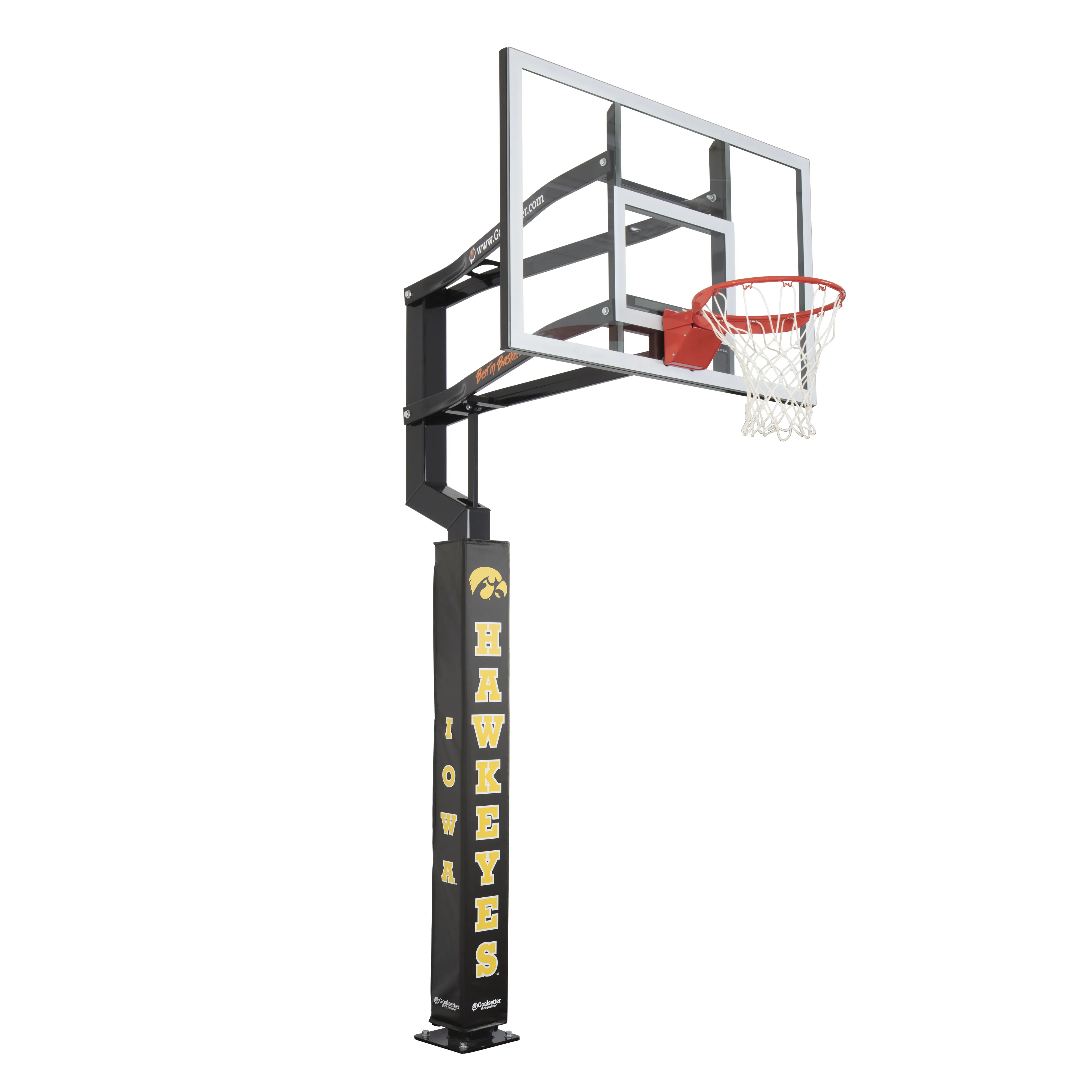 Iowa Hawkeyes Basketball Pole Pad Goalsetter