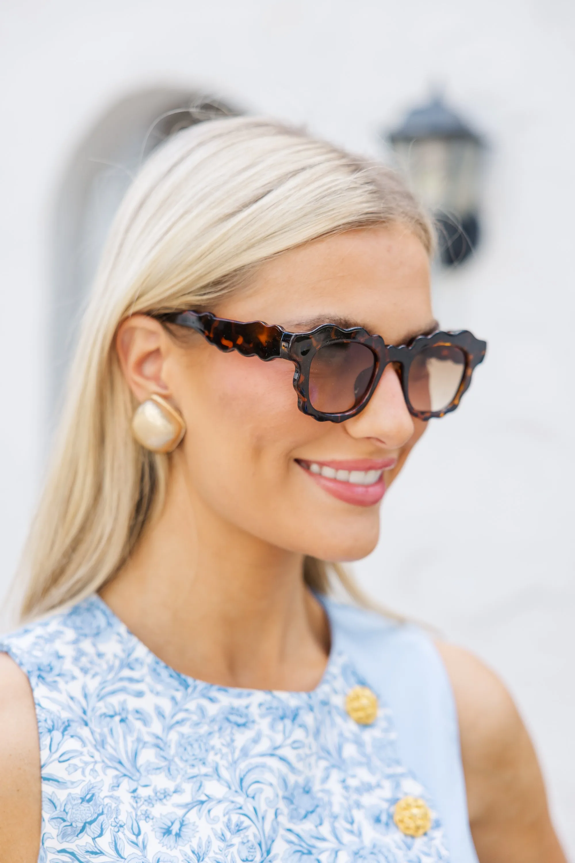 It's Your Day Brown Sunglasses
