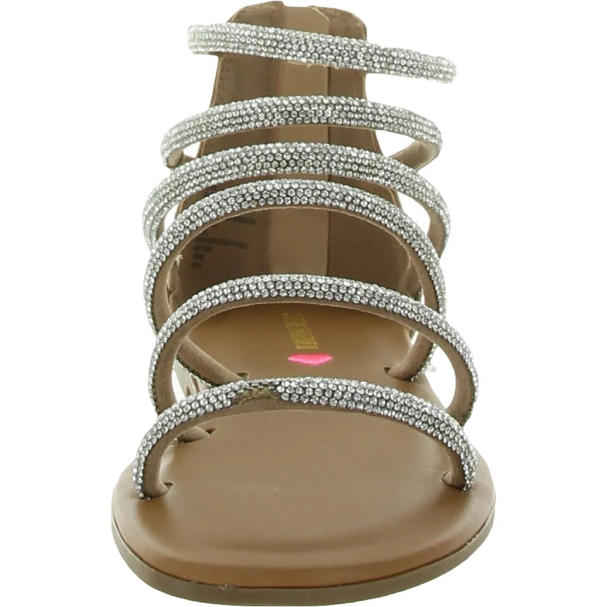 J Twirl Girls Zipper Tassel Dress Sandals