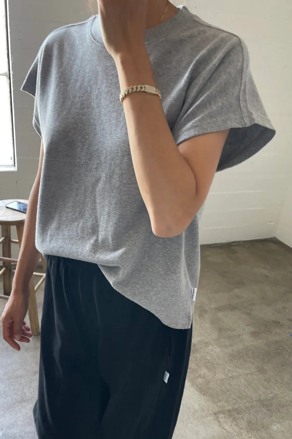 Jeanne Tee (Heather Grey)